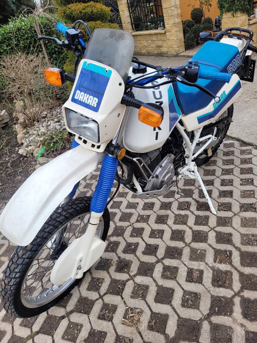 Suzuki DR 600 DAKAR verzia doklady