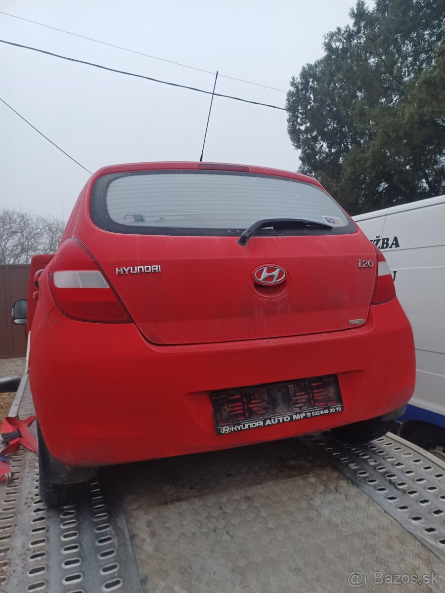 Rozpredám Hyundai I20 1.2 2012 G4LA