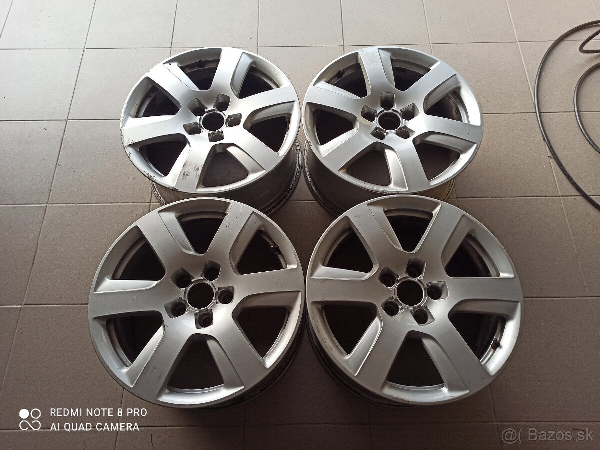 hlinikove disky 5x112 R17 na Audi