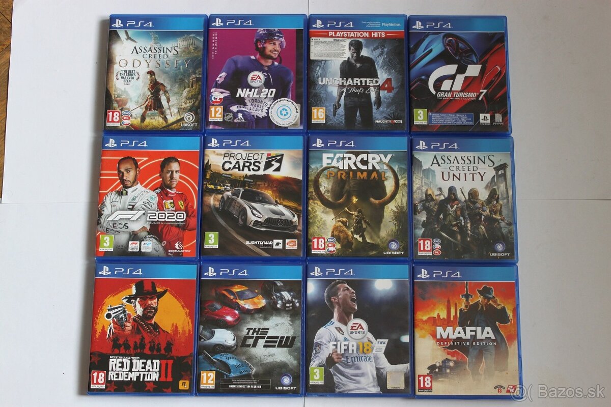 PS4 hry na predaj