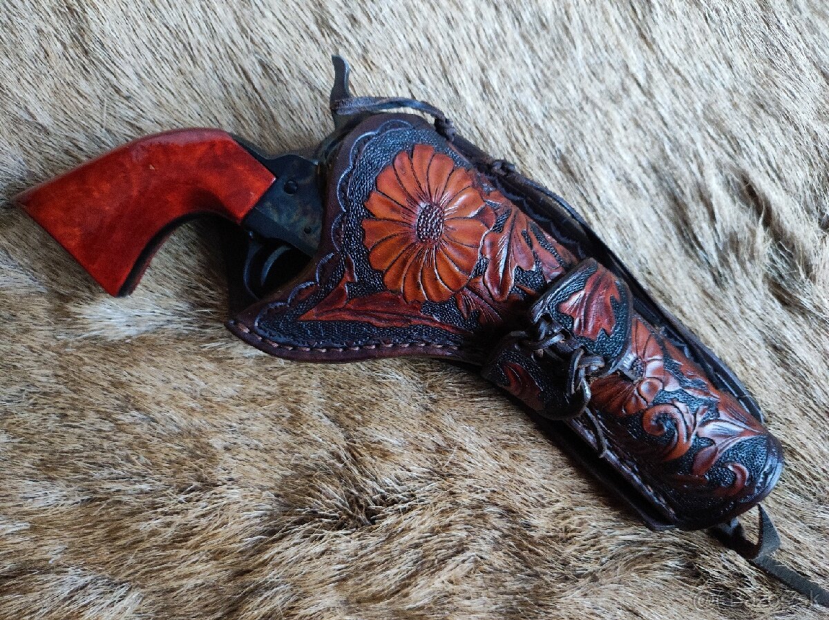 Westernovy holster, púzdro na revolver