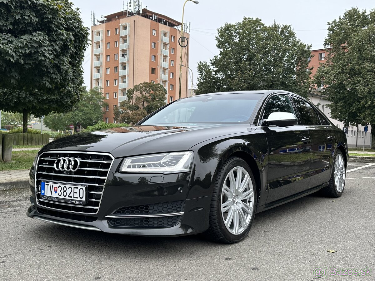 AUDI A8 4.2 Tdi V8T 2014 B&O Matrix 360 Kamery Kessy Masaž