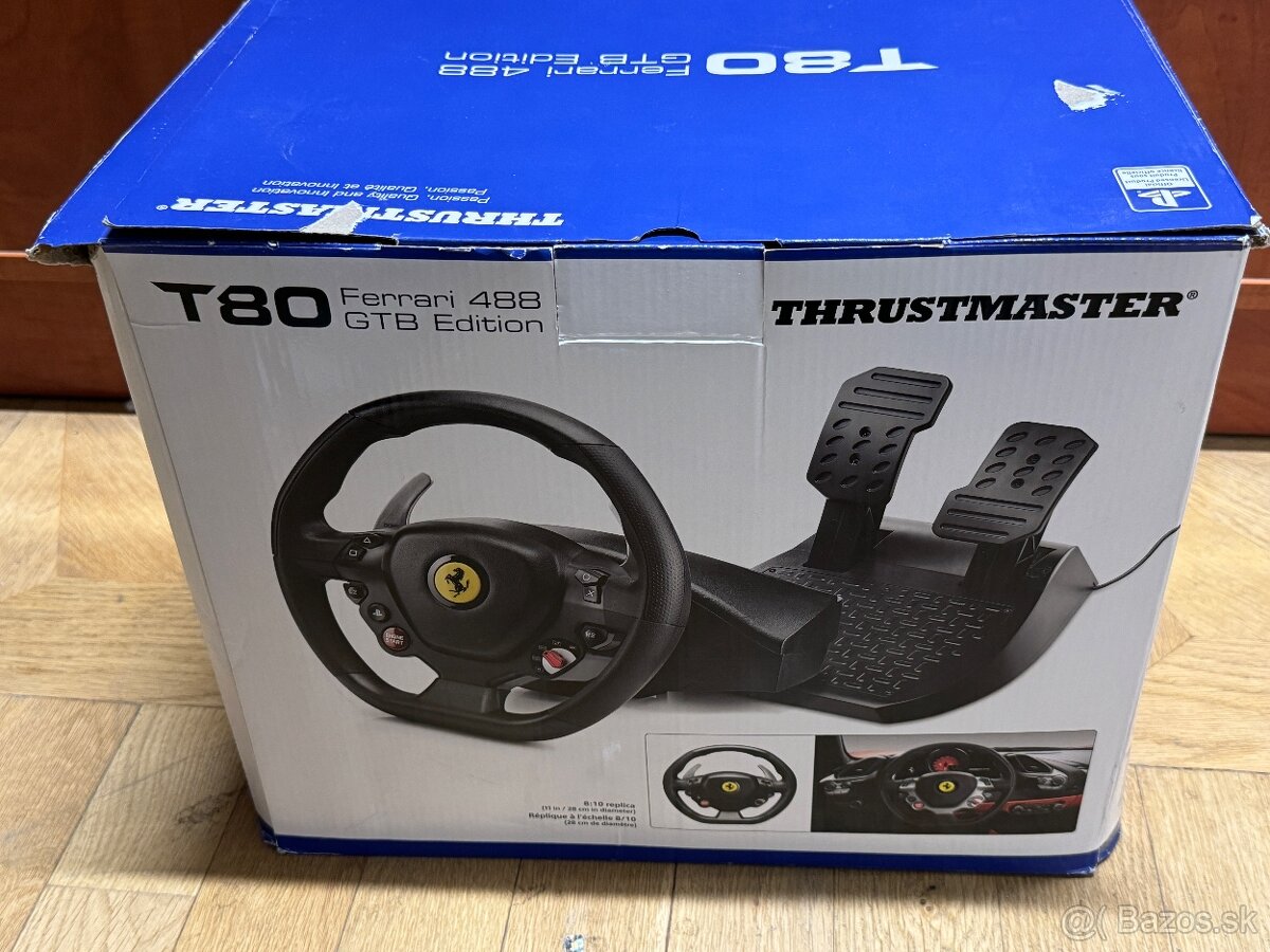 Thrustmaster T80 - Pekný stav s blokom