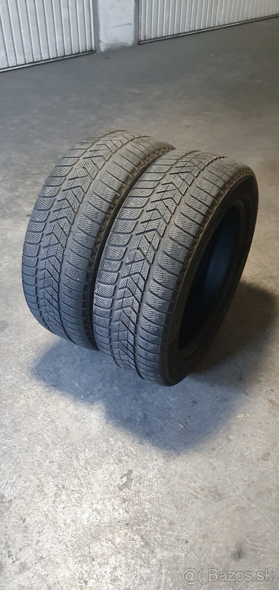 2 kusy zimne pneu PIRELLI SCORPION WINTER 235/55 R19 101H