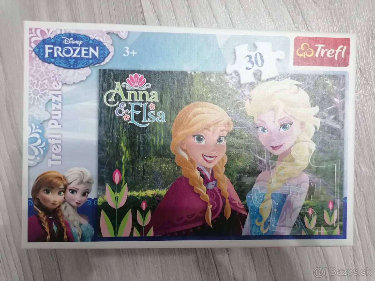 Puzzle Disney FROZEN Anna a Elsa 30ks