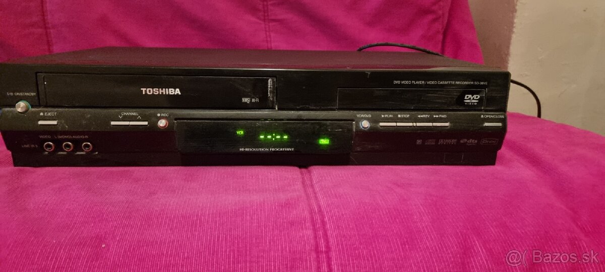 VHS/DVD Toshiba SD-38VEKE