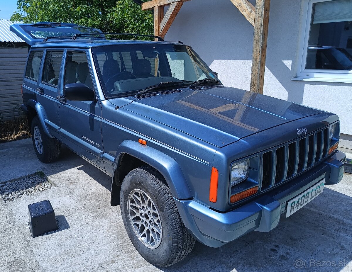 Jeep Cherokee XJ 4.0l benzin, UK znacky