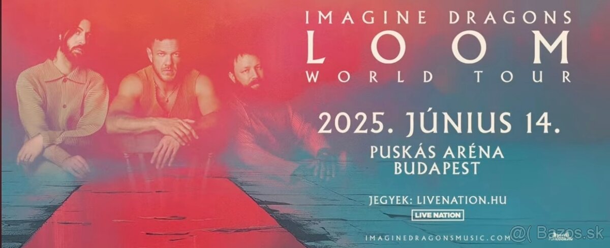 Imagine Dragons Budapešť 14.6.2025 - Státie