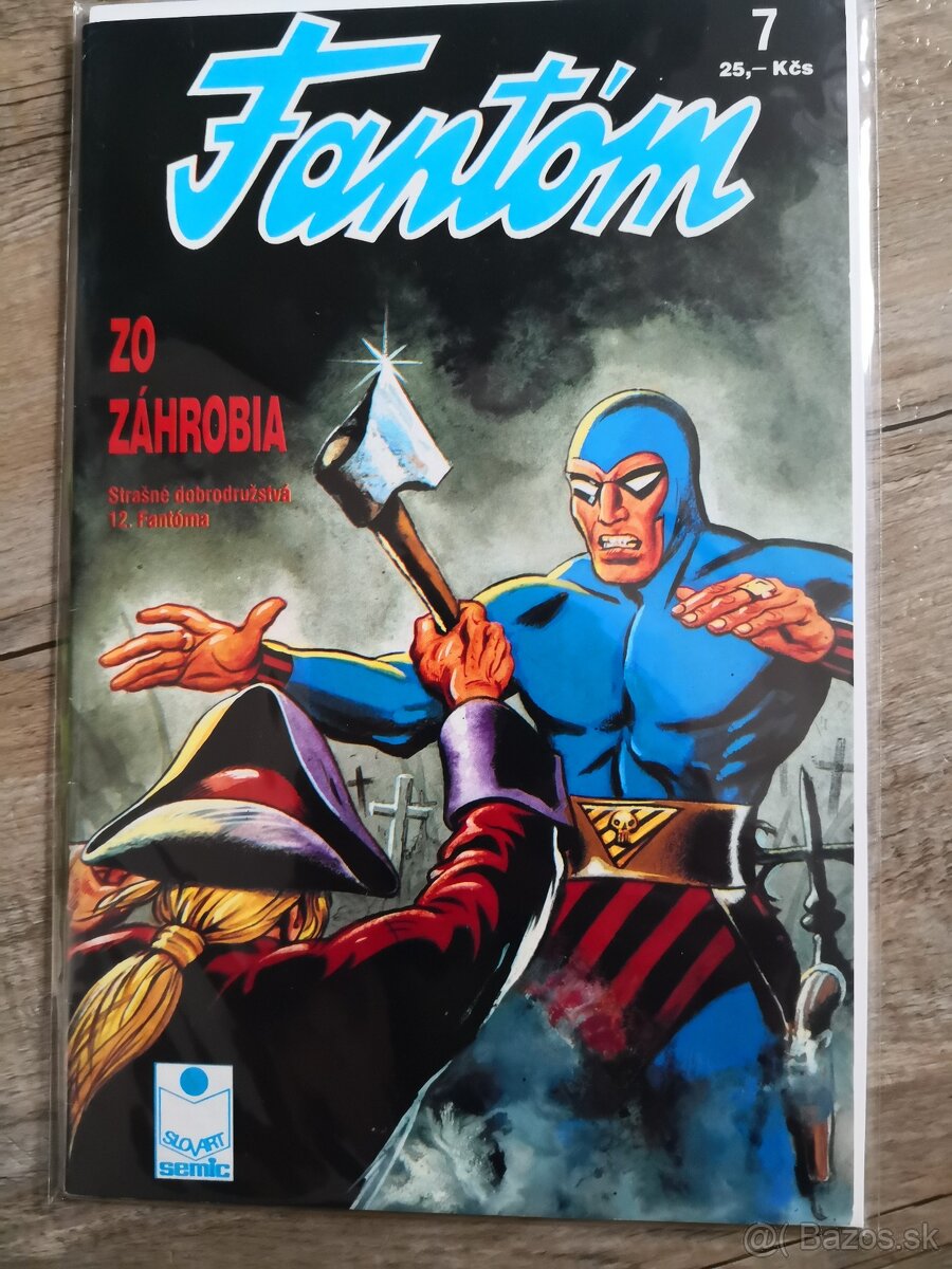 Fantóm 7 semic Slovart komiks