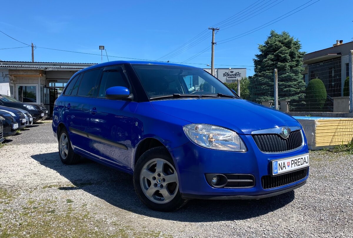 Škoda Fabia Combi 1.4 16V 63kW, Rok výroby 2008, klíma