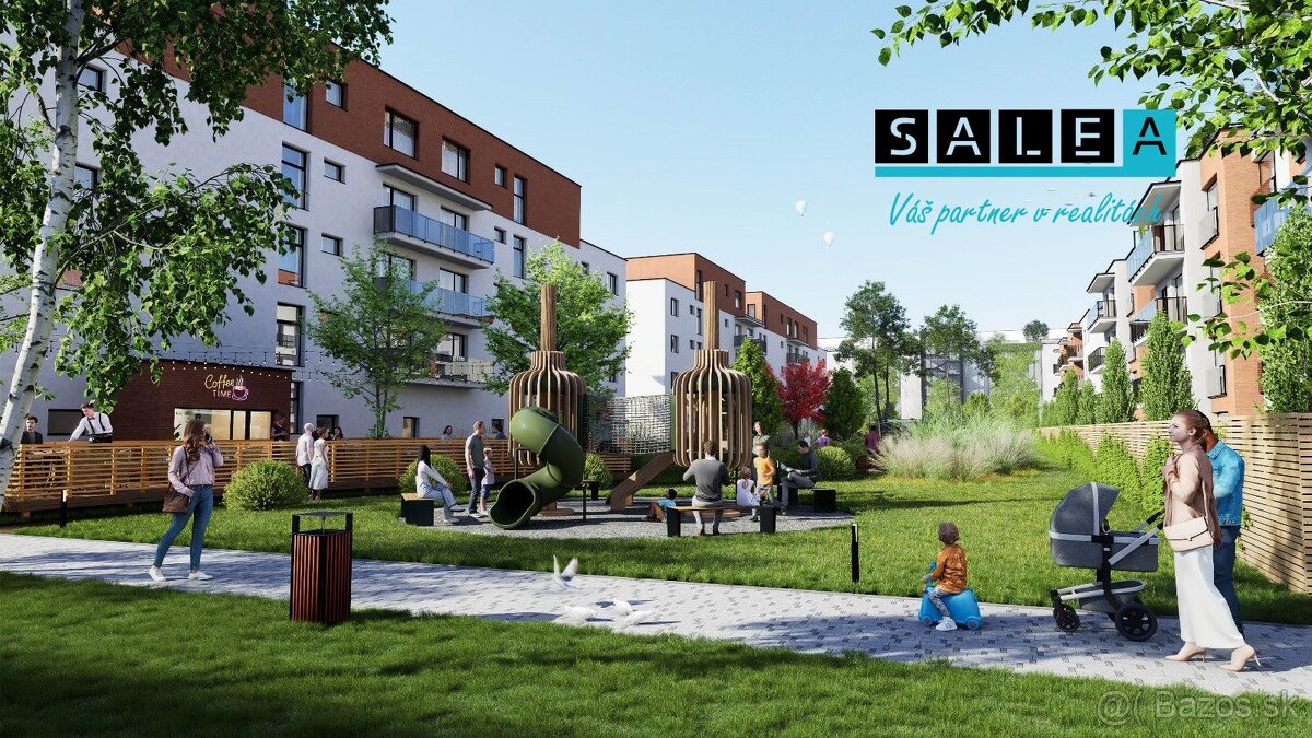 Projekt PARADAJS, Hlohovec  4-izbový byt, výmera (92 m2), ba