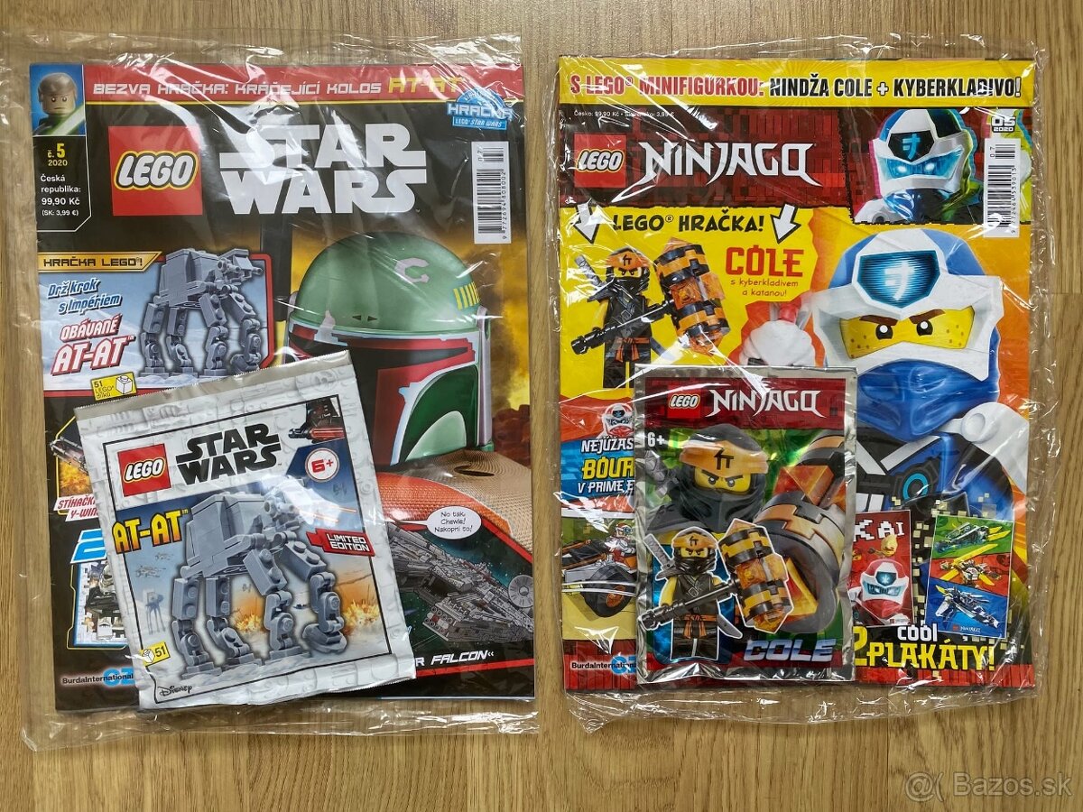 Lego Star Wars alebo Ninjago magazin 05-2020, neotvorene