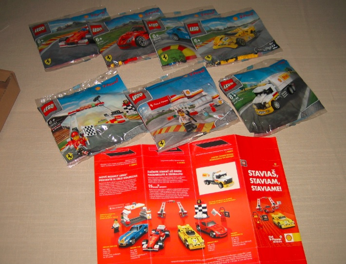 LEGO SHELL FERRARI 2