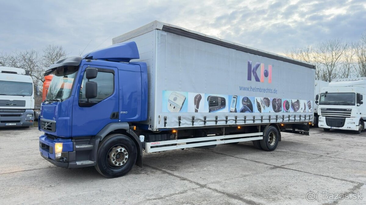 Volvo FL 290  /  Valník s plachtou - Odpočet DPH