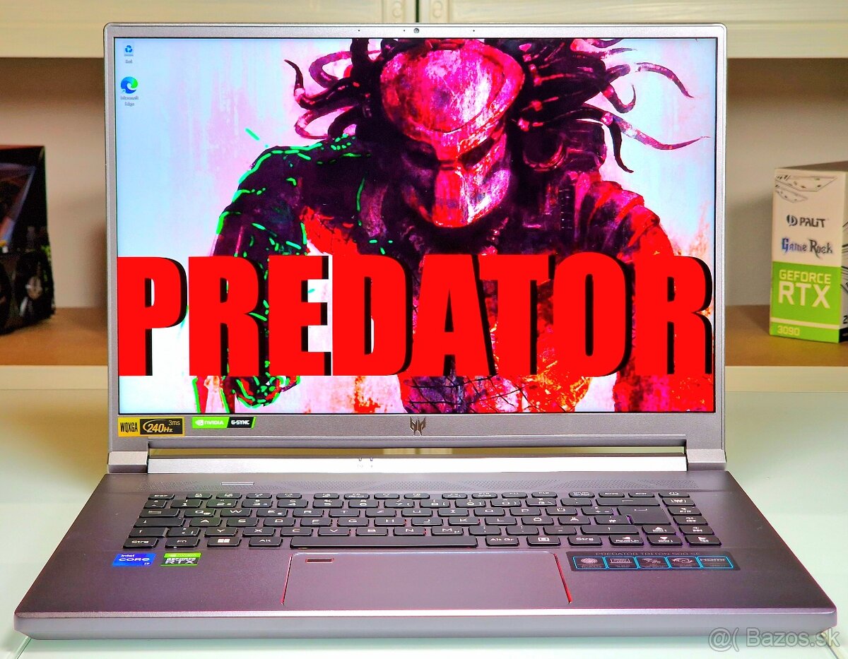 Herný notebook ACER PREDATOR | i7-12700 | RTX 3070 Ti | DDR5