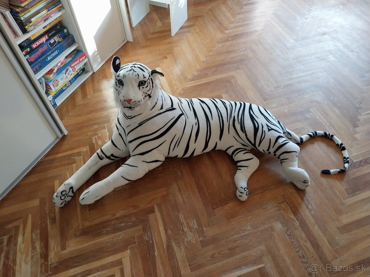 Plyšový tiger 1m