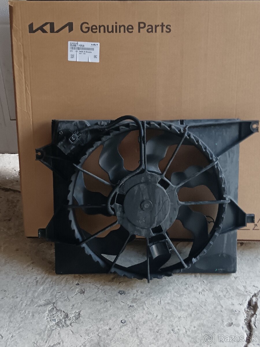 Ventilátor chladenia kia venga, 1,4 CRDI 66 kw