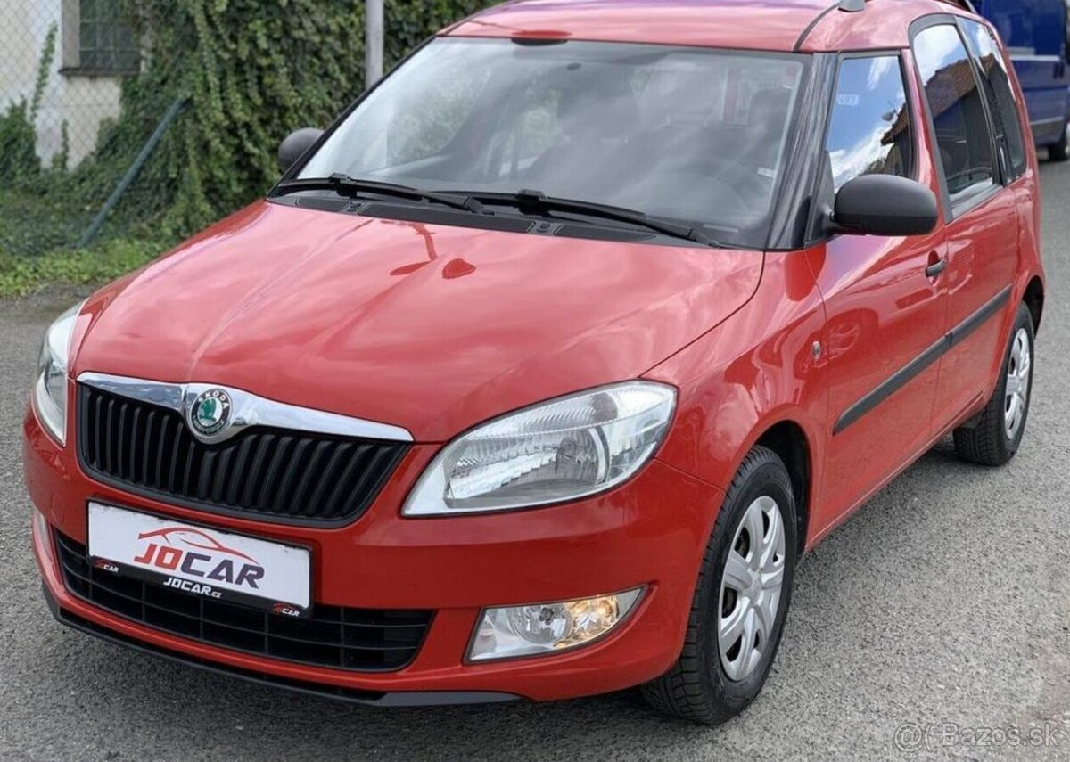 Škoda Roomster 1.4i 16v 63kw TAŽNÉ PŮVOD ČR benzín manuál