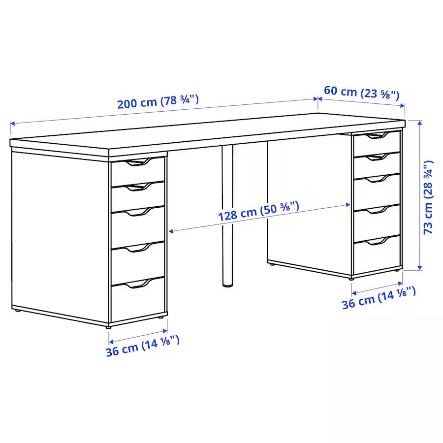 Stôl+ stolička /lampa a nástenka ZADARMO/ IKEA