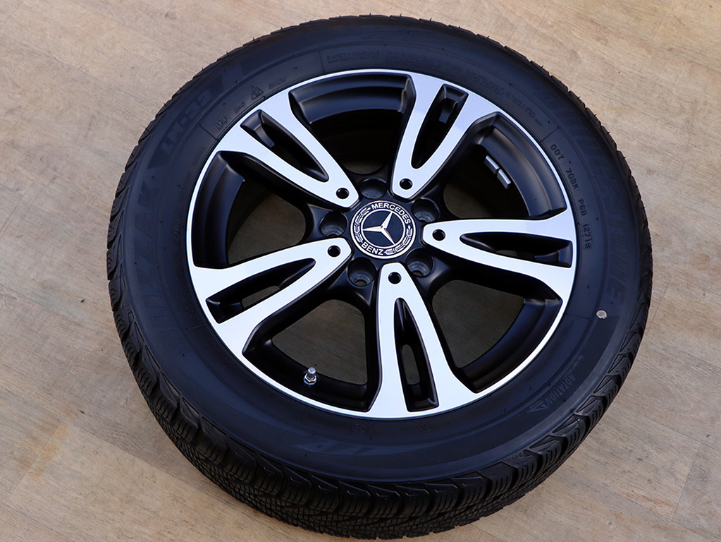 16" Alu kola = 5x112 = MERCEDES A + B + CLA CLASS – ZIMNÍ