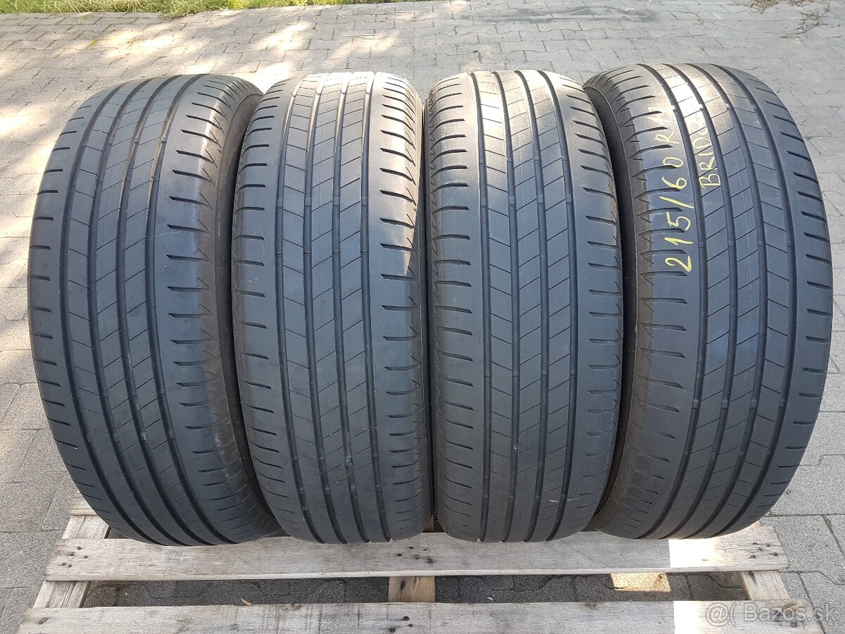 Letne 215/60R17 Bridgestone a  2ks Michelin