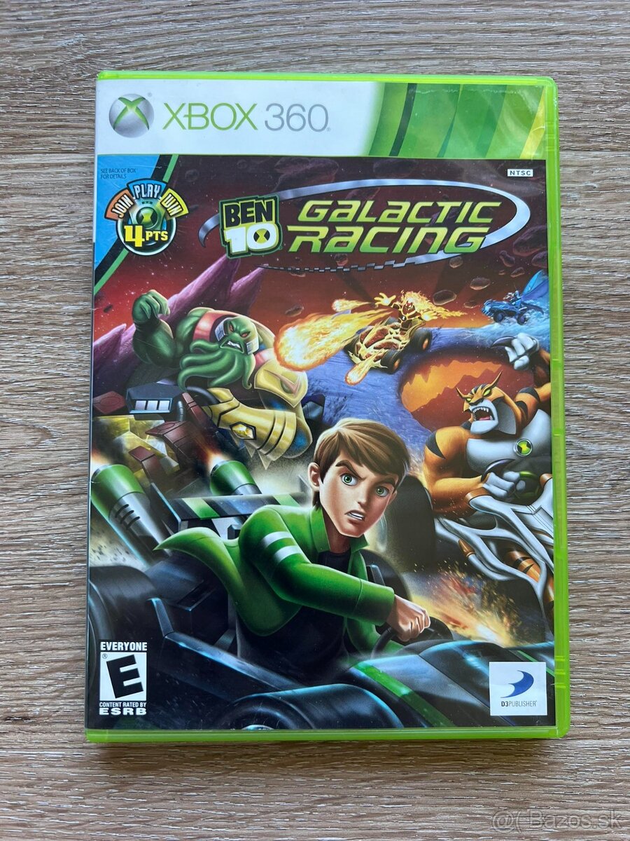 Ben 10 Galactic Racing na Xbox 360