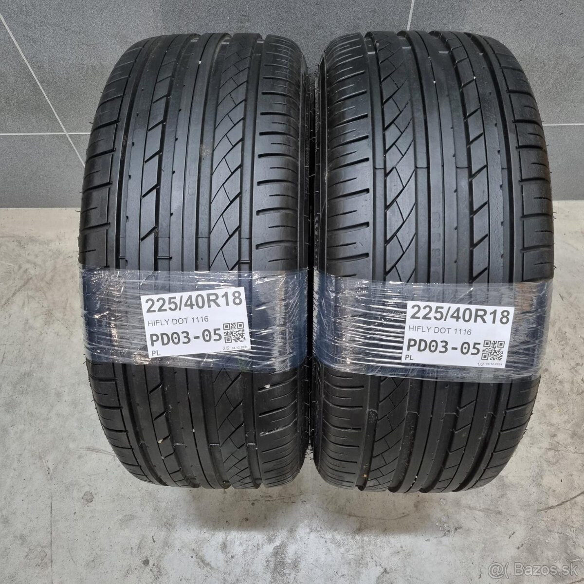 Letné pneumatiky 225/40 R18 HIFLY DOT1116