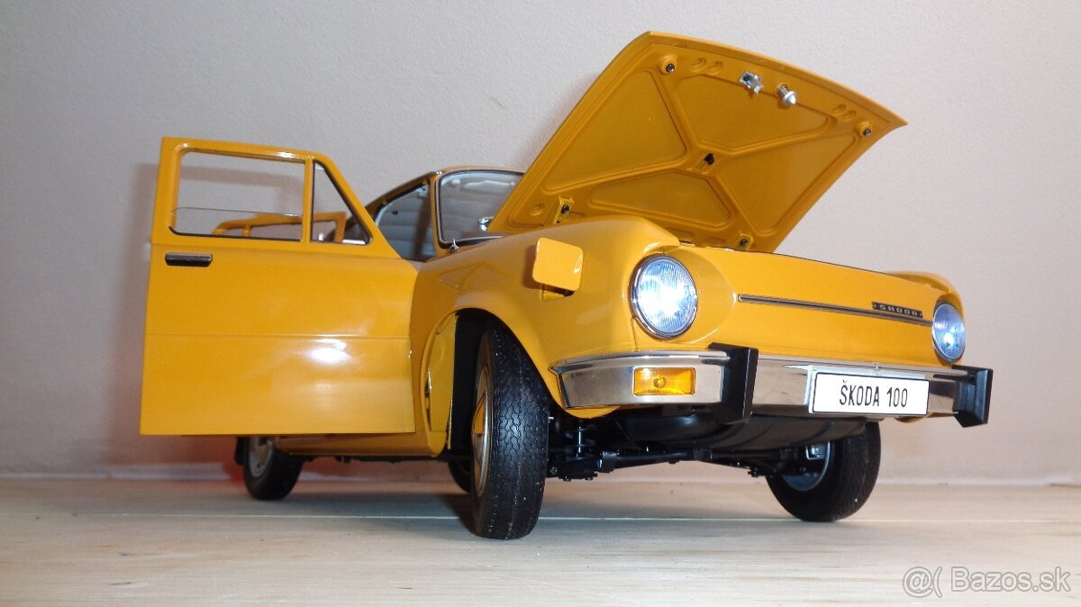 model 1:8 Škoda 100 deagnostiny