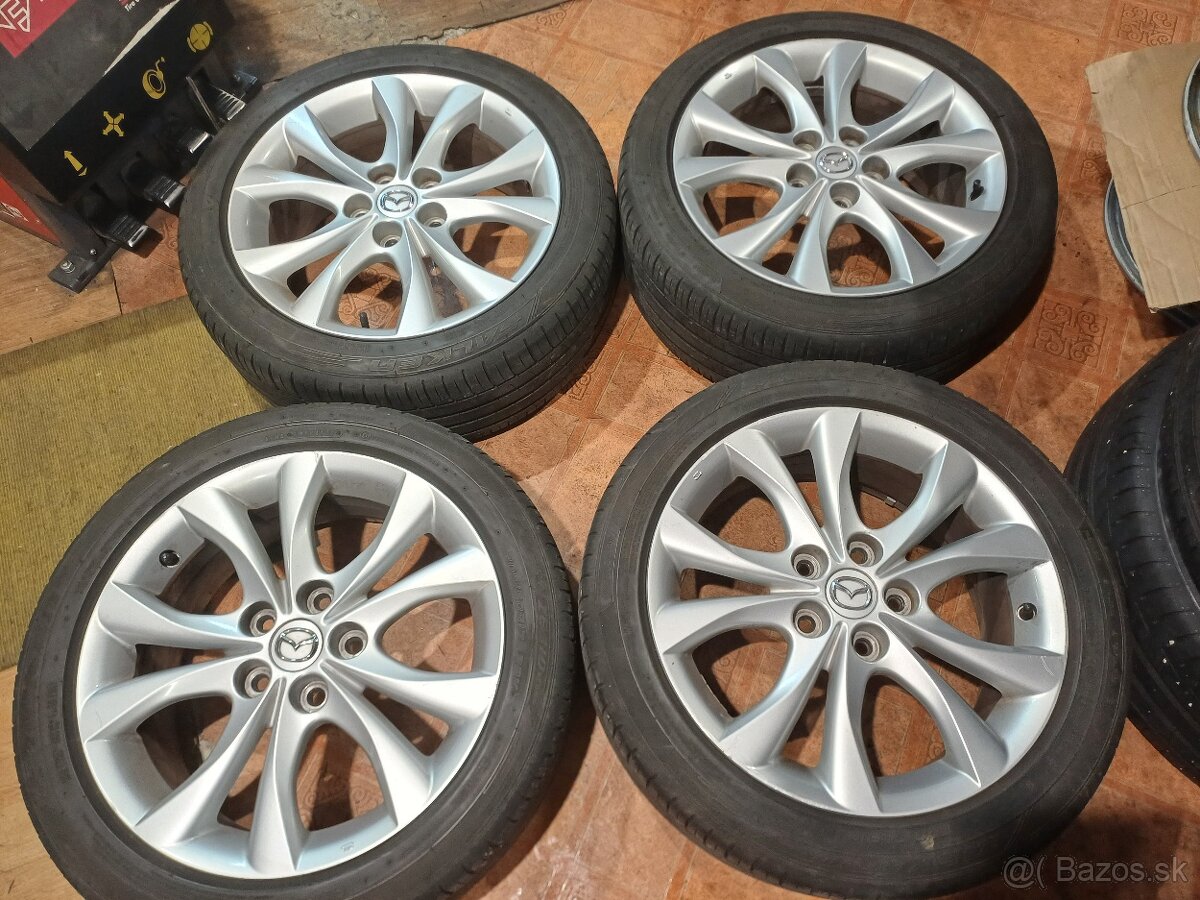 hlinikové disky org.Mazda 3,-5,-6/Sw--7Jx17-ET-52,5--5x114,3