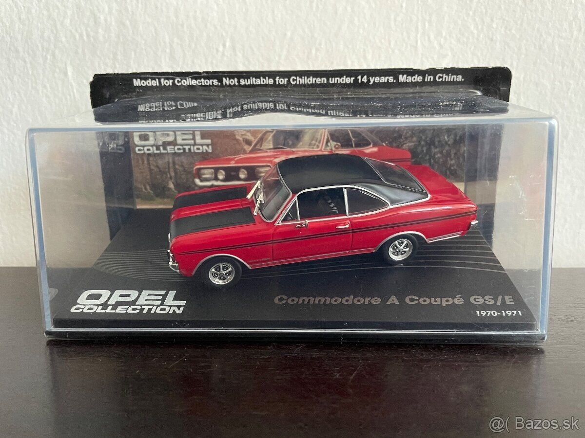 1:43 Opel  Commodore A Coupe CS/E - IXO / Altaya