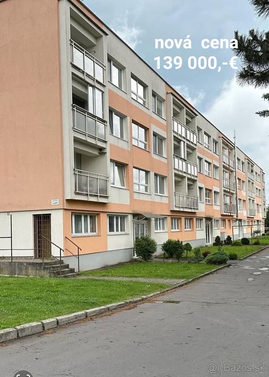 Predaj 3 izbový tehlový byt 90.07m2 Dudince