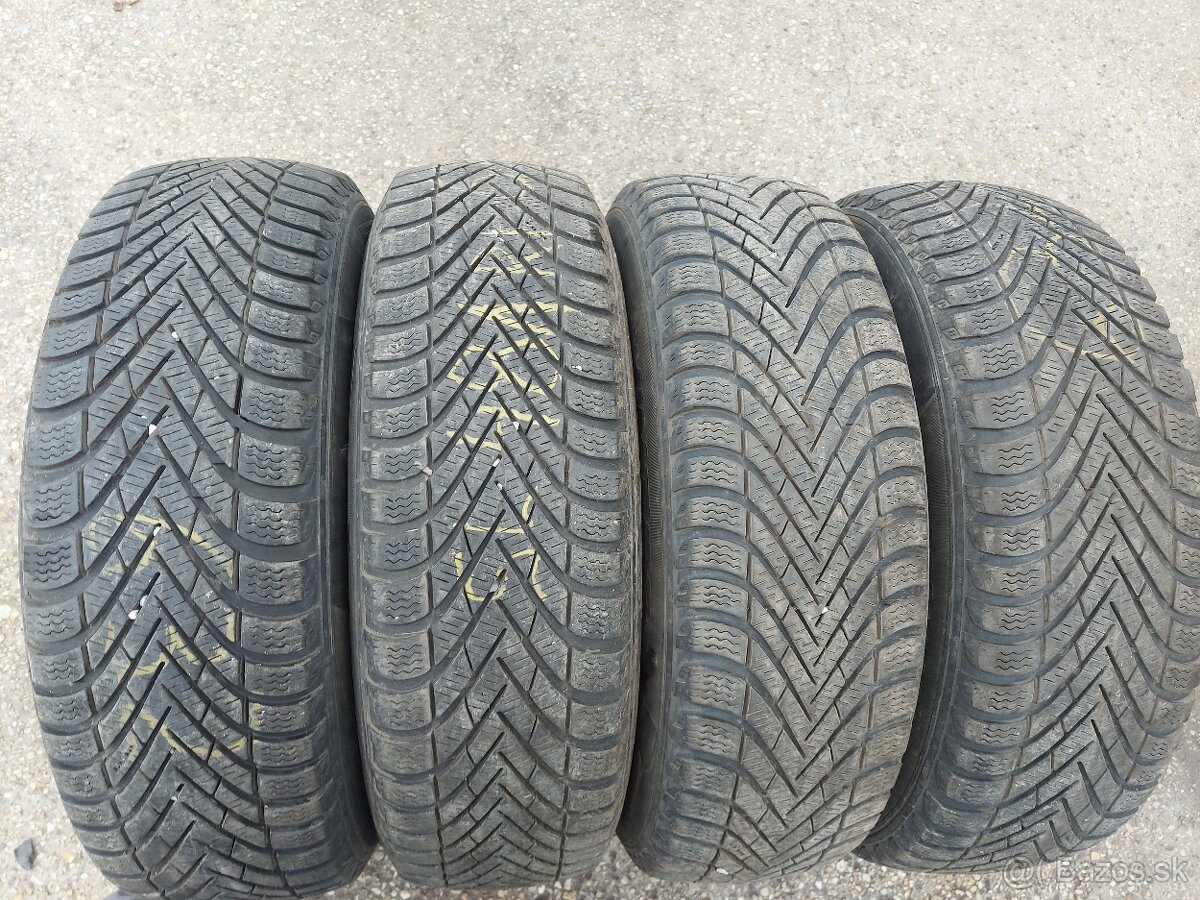 195/65R15 PIRELLI zimne pneumatiky - 5x112R15 disky VW-ŠKODA