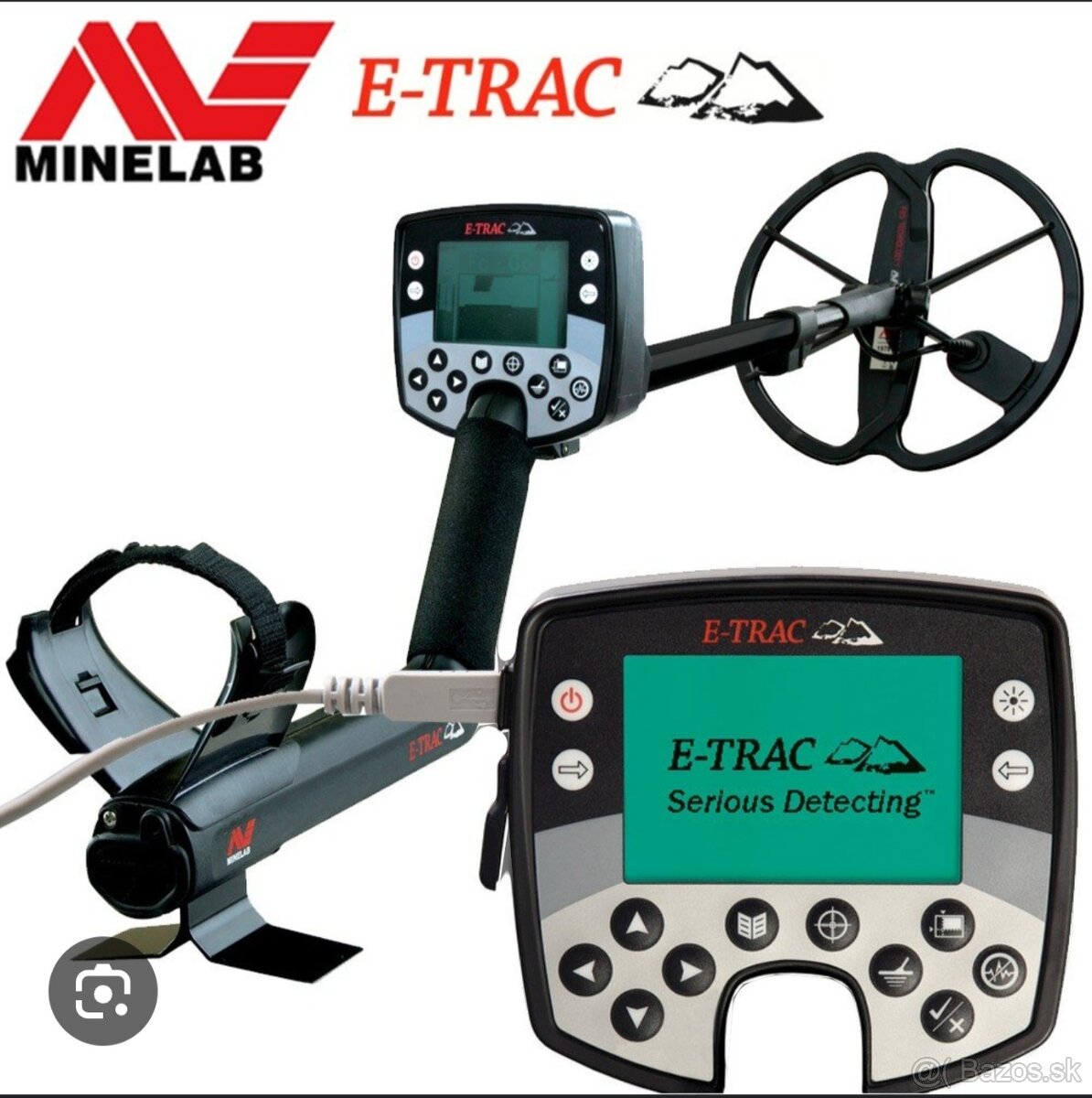 Detektor kovov MINELAB E-Trac