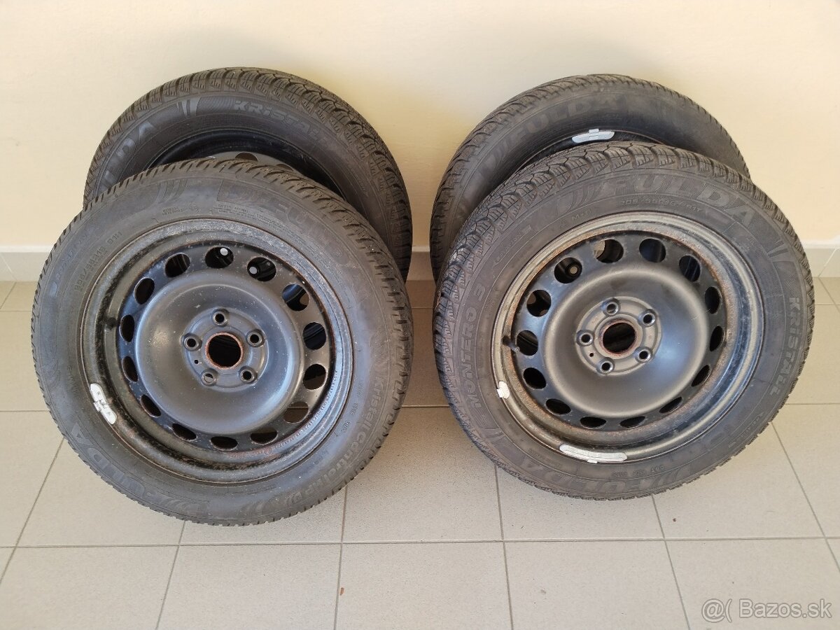 Zimne disky 5x112 r16 Škoda Octavia