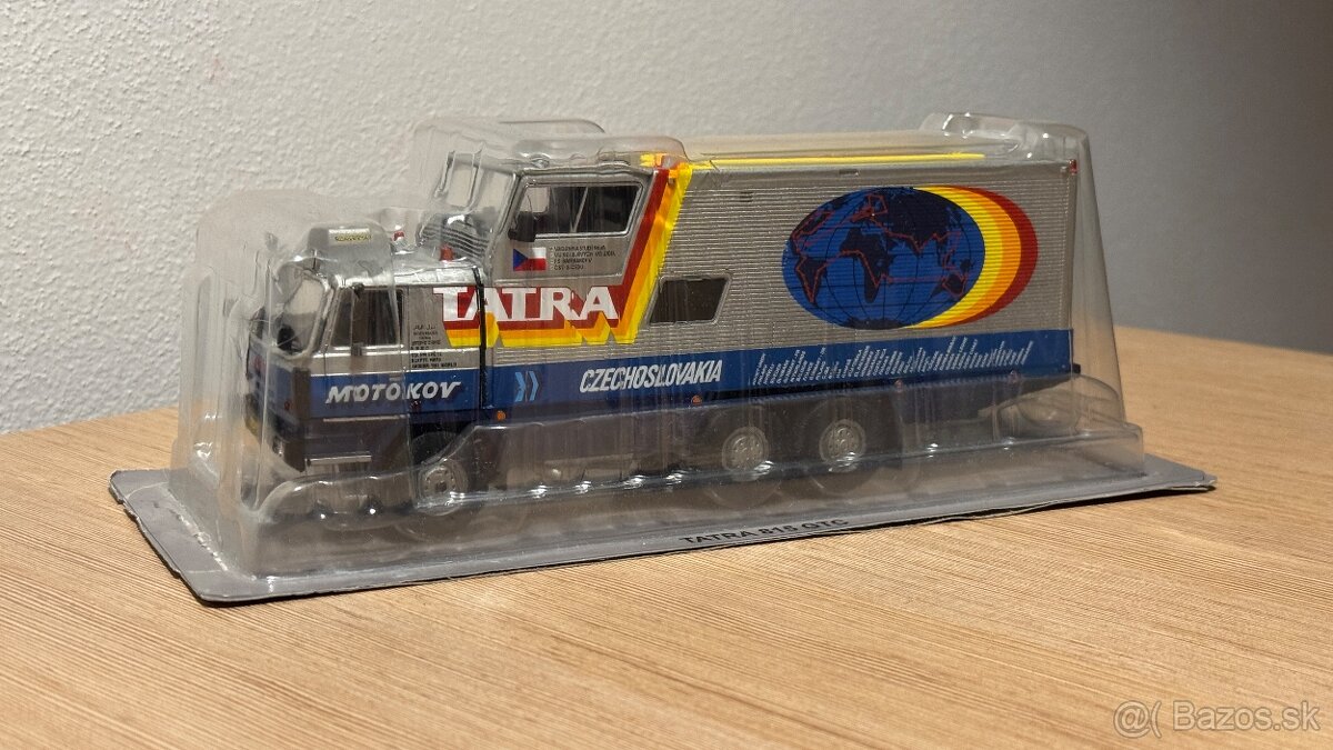 Tatra 815 GTC 1:43 - otvoreny obal, model 100% stav