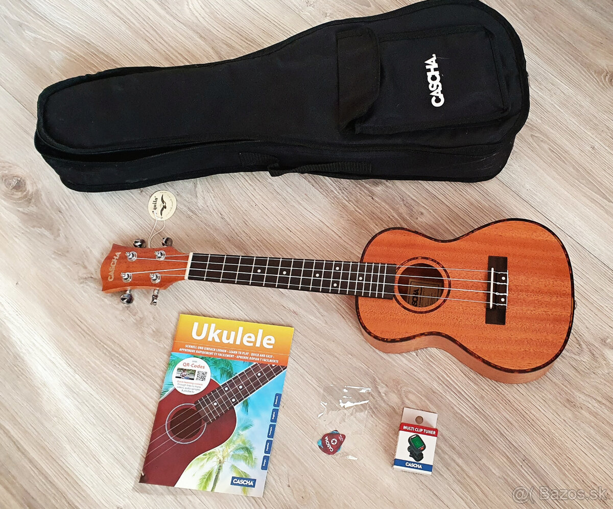 Ukulele Cascha HH 2033 Premium Mahogany Concert