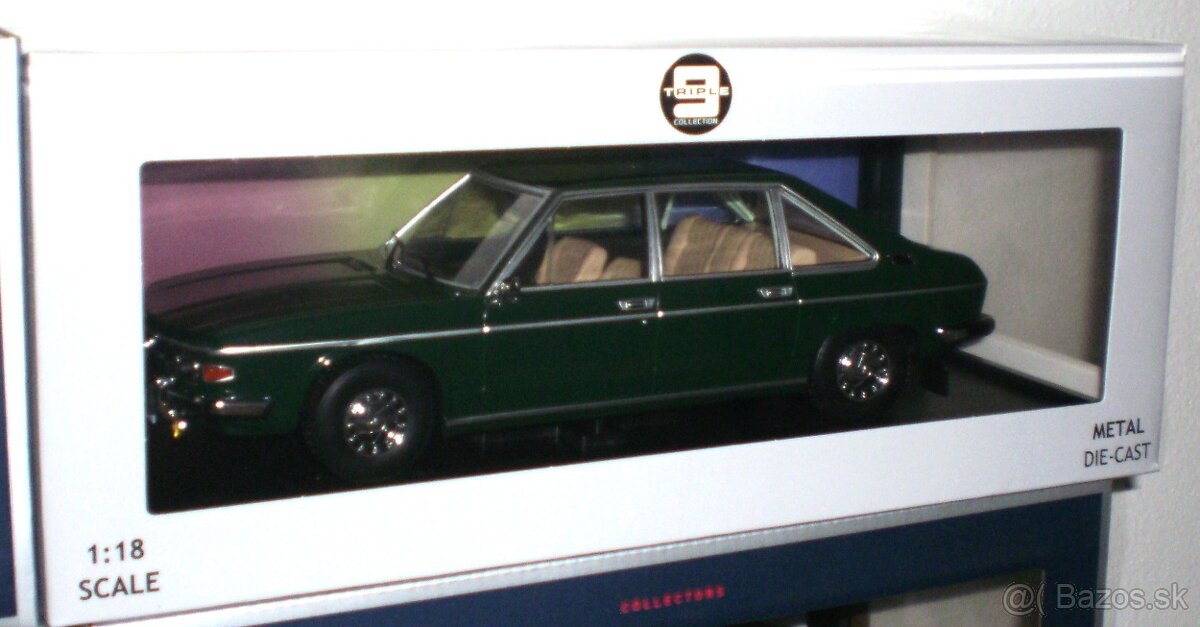 TATRA 613  /1979/  zelená  , 1:18 , TRIPLE9