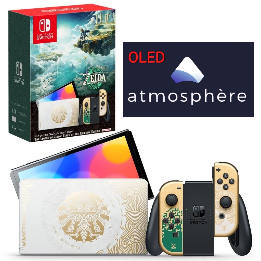 Nintendo Switch OLED Zelda ToTK Edition - PREDANÉ