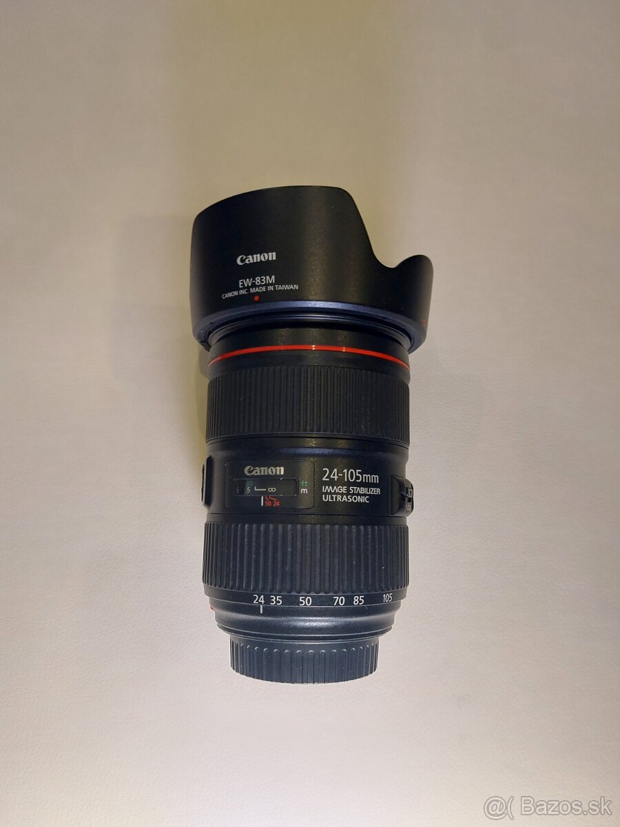 Canon objektív EF 24-105 f/4L IS II USM