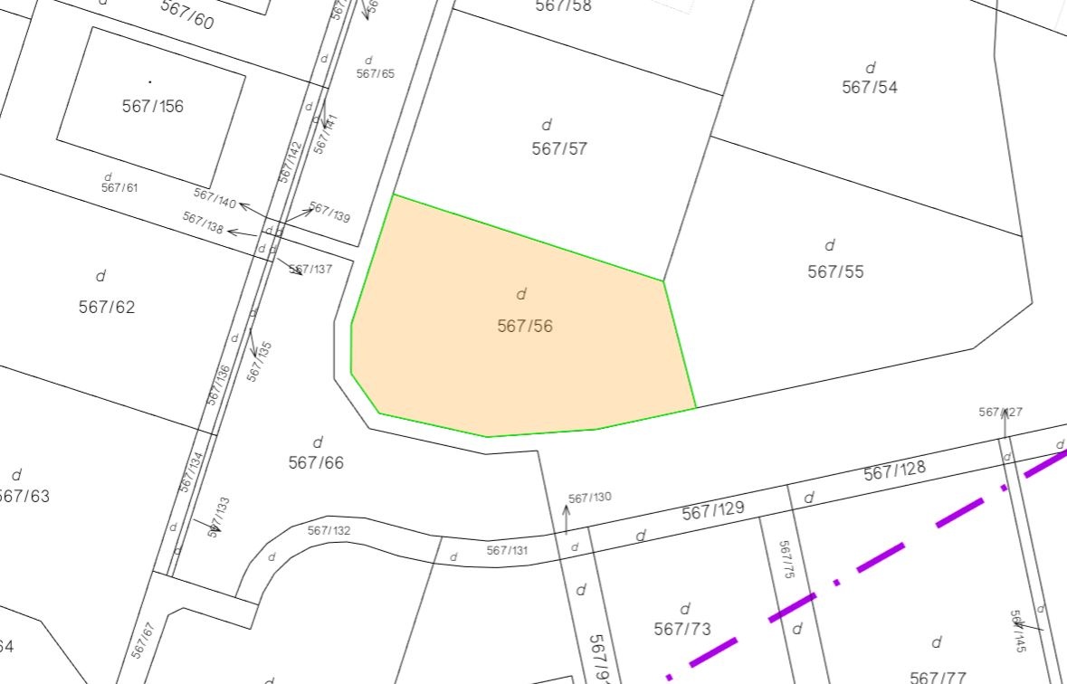 Krásny pozemok v Cíferi - 460 m2