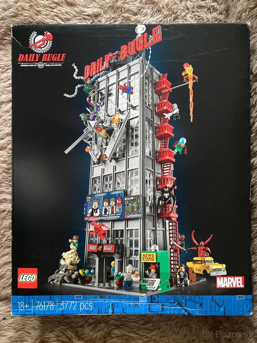 lego 76178 marvel daily bugle