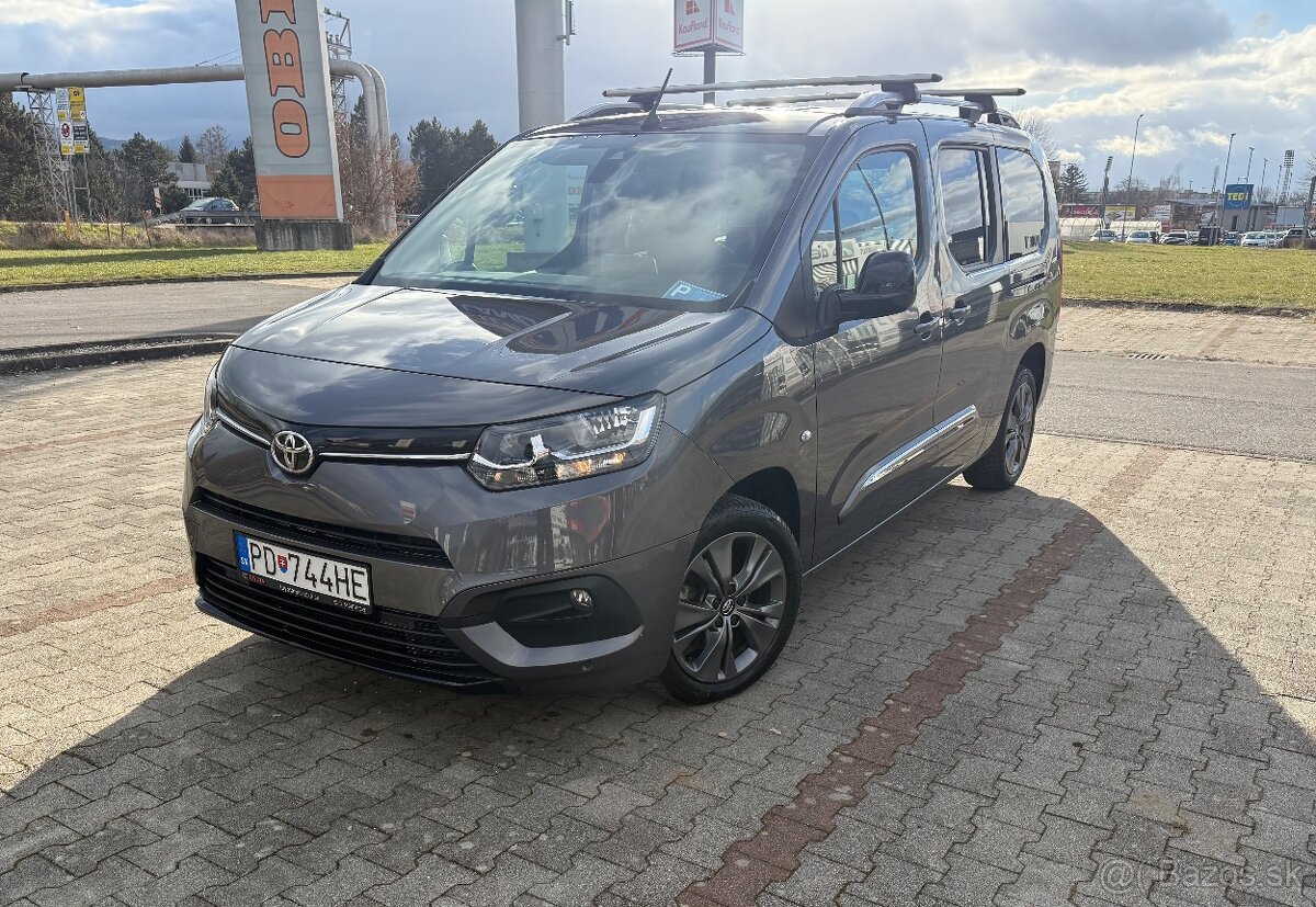 Toyota Proace City Verso XL 1,2L benzín 96kw/130PS automat