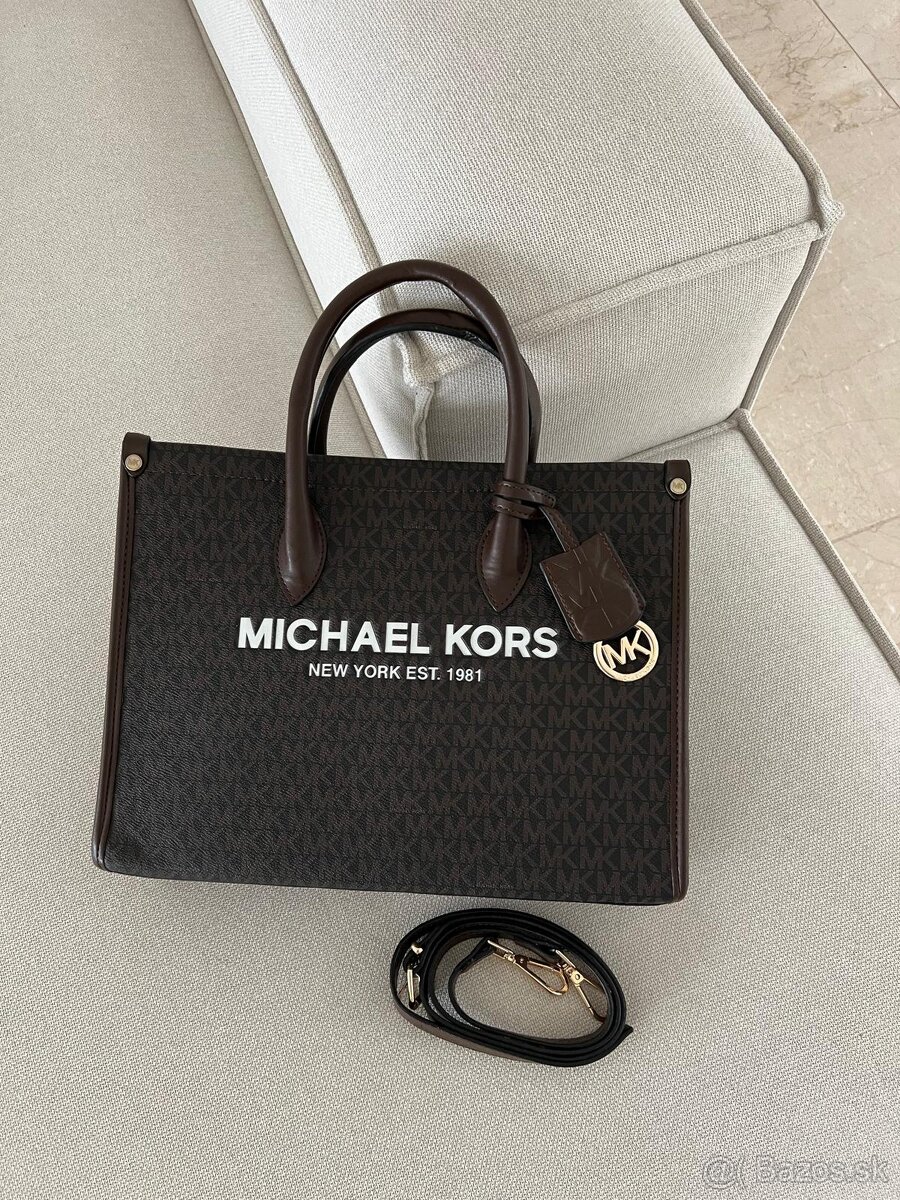 Michael Kors velká kabelka hnedá