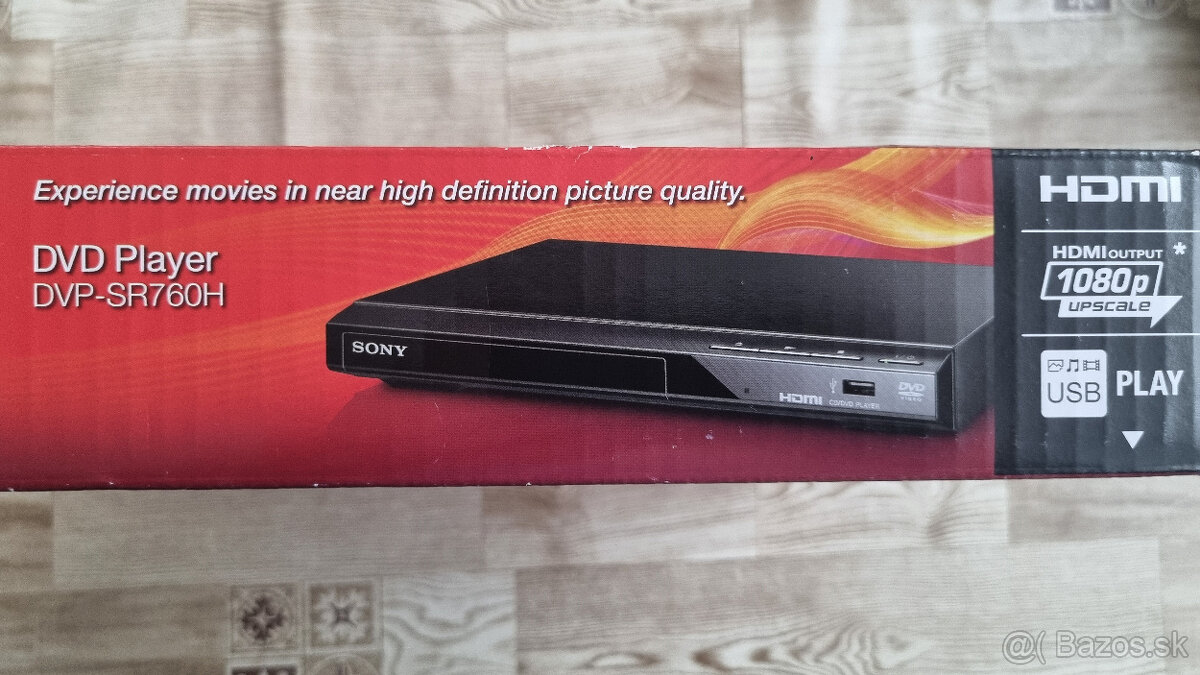 DVD Player SONY DVP-SR760H