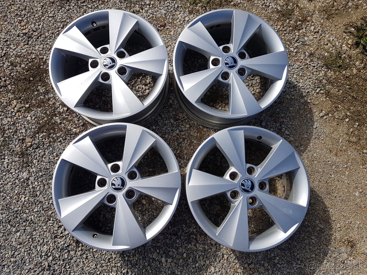 5x112 r16 hliníkové disky Skoda Octavia