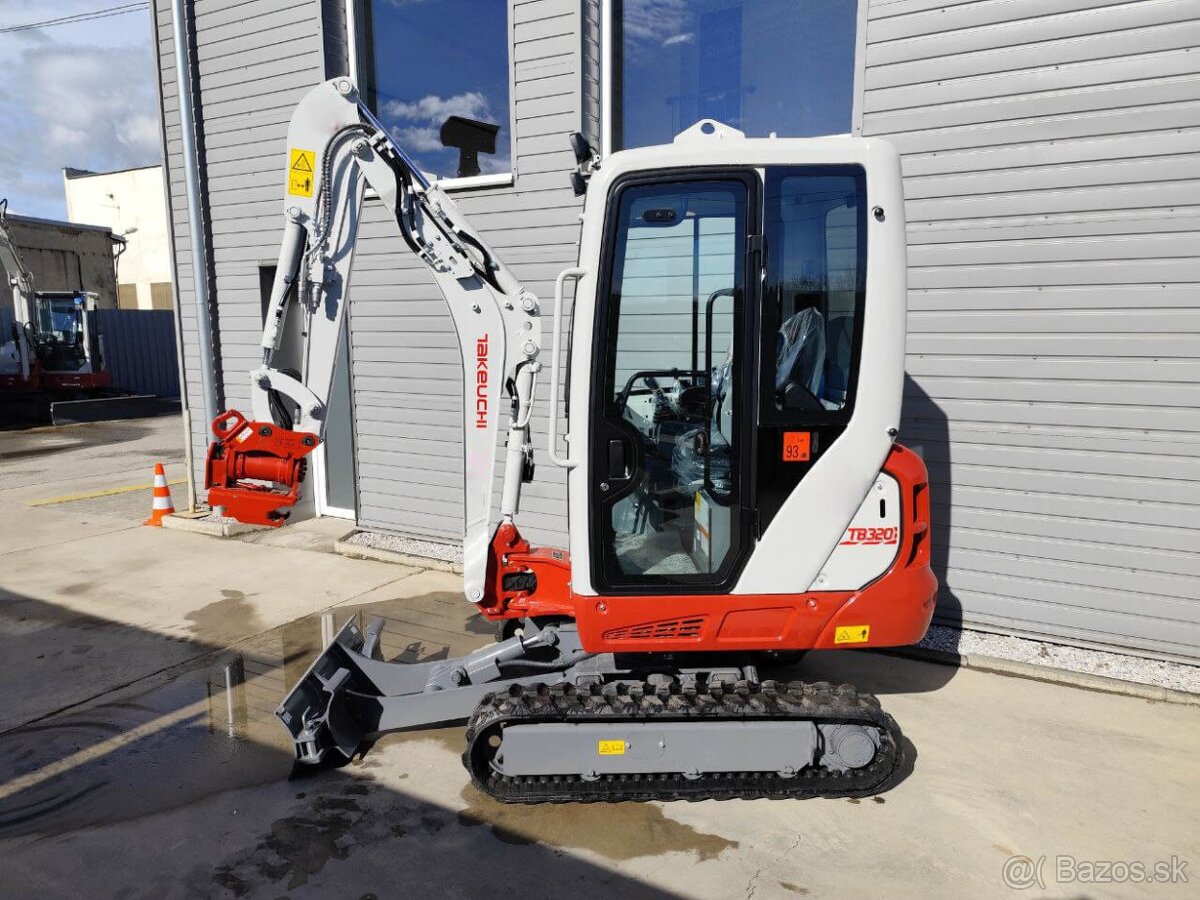 Minibager Takeuchi TB320 – 3 MTH