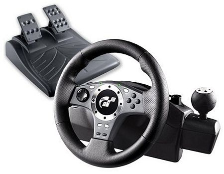 Herny volant Logitech Driving Force Pro pre PS2 a PC