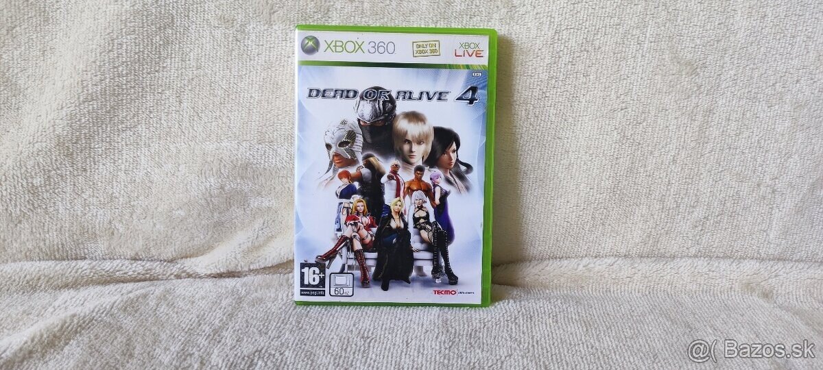 Dead or alive 4 pre xbox360