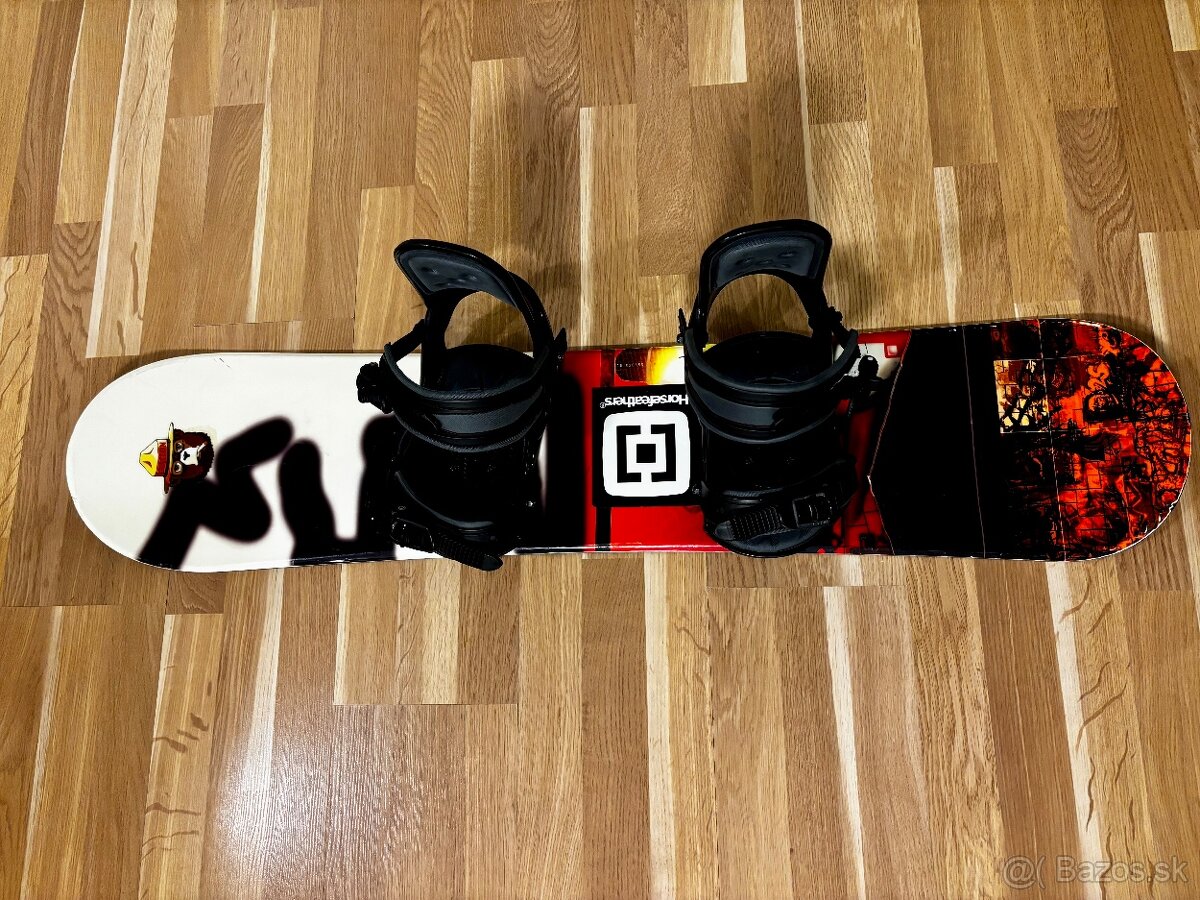 Detsky snowboard 113 cm + viazanie