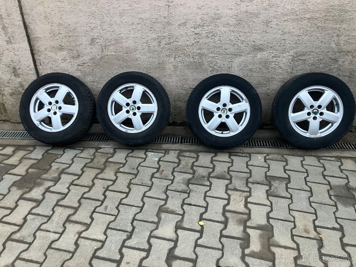 elektrony 5x100 R15 octavia 1